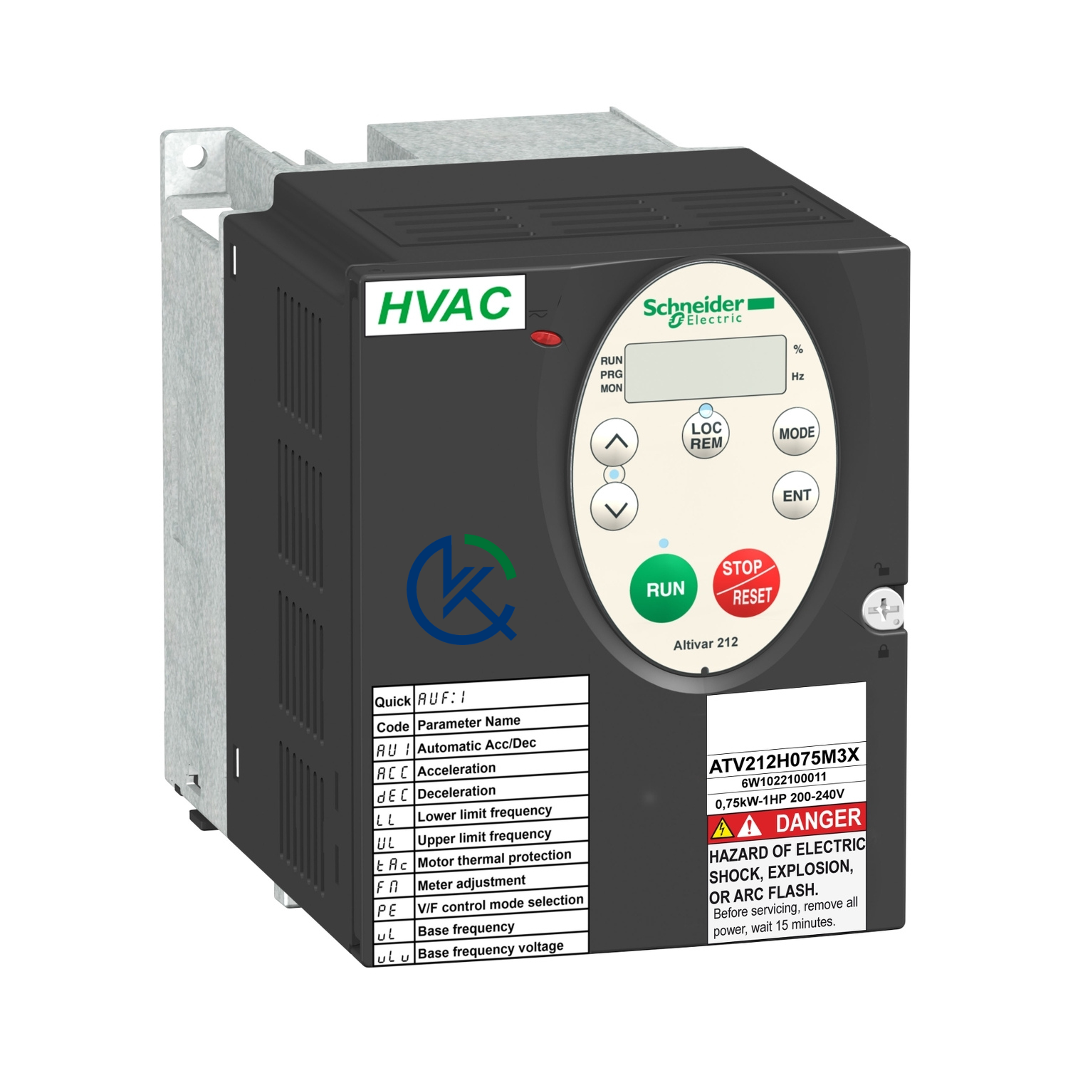اینورتر 1.5 کیلو وات اشنایدرالکتریک ATV212HU15N4